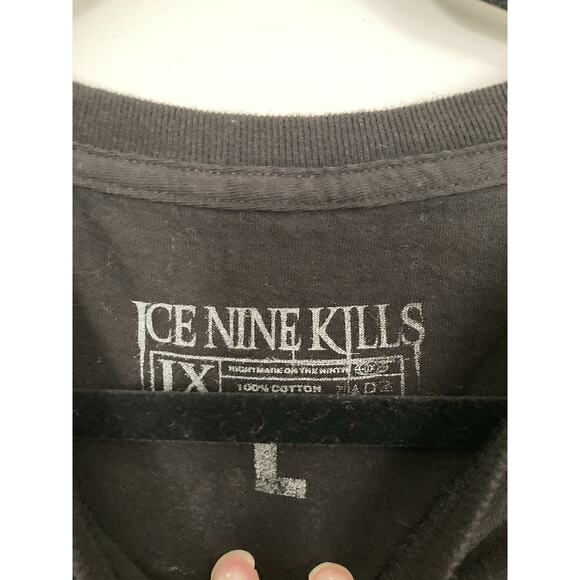 Ice Nine Kills Scream For You There Is No Sequel Black T Shirt NOTN Large - Picture 2 of 5
